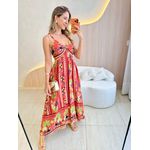 VESTIDO LUDMILLA MARROM