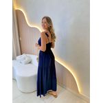 VESTIDO MIKAELY AZUL MARINHO