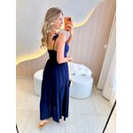 VESTIDO MIKAELY AZUL MARINHO