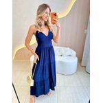VESTIDO MIKAELY AZUL MARINHO