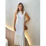 VESTIDO CANELADO TALITA OFF