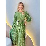 VESTIDO MIDI LETICIA VERDE