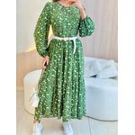 VESTIDO MIDI LETICIA VERDE