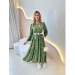 VESTIDO MIDI LETICIA VERDE