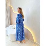 VESTIDO MIDI LETICIA AZUL
