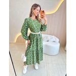 VESTIDO MIDI LETICIA VERDE