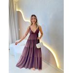 VESTIDO CARINA MARROM