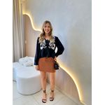SHORTS SAIA 2 BOTÕES MARROM