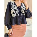BLUSA MANGA LONGA RUBY PRETO