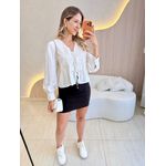 SHORTS SAIA 2 BOTÕES PRETO