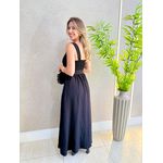 VESTIDO MIDI HELENA PRETO
