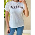 T-SHIRT CAPPUCINO OFF