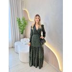 VESTIDO MANGA LONGA VALENTINA PRETO/NUDE