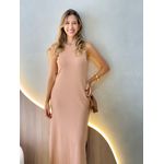 VESTIDO MIDI DIANA NUDE