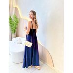 VESTIDO LAIS LONGUETE AZUL MARINHO