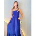 VESTIDO LAIS LONGUETE AZUL MARINHO