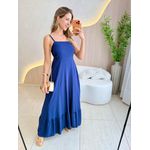 VESTIDO LAIS LONGUETE AZUL MARINHO