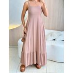 VESTIDO LAIS LONGUETE NUDE