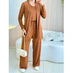 CONJUNTO 3 PEÇAS CARAMELO