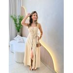 VESTIDO MIDI HELENA NUDE