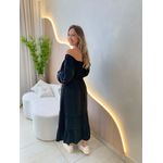 VESTIDO MIDI LUARA PRETO