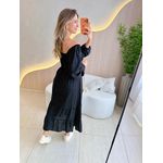 VESTIDO MIDI LUARA PRETO