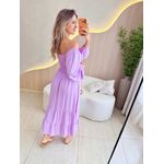 VESTIDO MIDI LUARA LAVANDA
