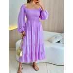 VESTIDO MIDI LUARA LAVANDA