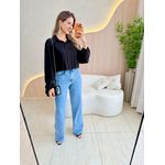 CAMISA CROPPED PRETO