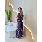 VESTIDO LONGO ANABELE AZUL MARINHO