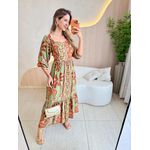 VESTIDO LONGO ANABELE VERDE