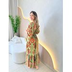 VESTIDO LONGO ANABELE VERDE