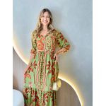 VESTIDO LONGO ANABELE VERDE
