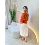 BLUSA CROPPED TATI TERRA COTA