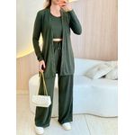 CONJUNTO 3 PEÇAS VERDE