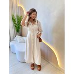 VESTIDO LINHO SHEILA CRU