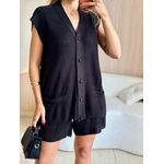 CONJUNTO SHORT DAISY PRETO