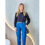 BLUSA CAMISA LAVINIA PRETO