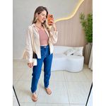 BLUSA CAMISA LAVINIA NUDE