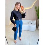 BLUSA CAMISA LAVINIA PRETO