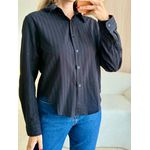 BLUSA CAMISA LAVINIA PRETO