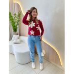BLUSA TRICOT TAIS MARSALA