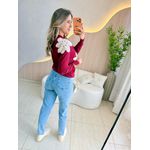 BLUSA TRICOT TAIS MARSALA