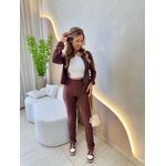 CONJUNTO MOLETINHO MANU MARROM