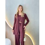 CONJUNTO 3 PEÇAS VINHO