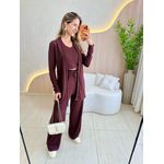 CONJUNTO 3 PEÇAS VINHO