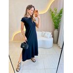 VESTIDO MIDI MAFER PRETO