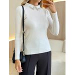 BLUSA MANGA LONGA PEDRARIA OFF