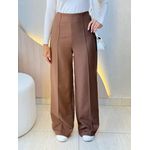 CALÇA PANTALONA MAITE MARROM ESCURO