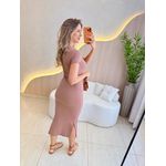VESTIDO MIDI SOPHIA CHOCOLATE